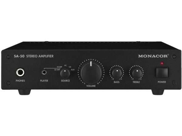 SA-50 Kompakt universal stereoforsterker, 25 W