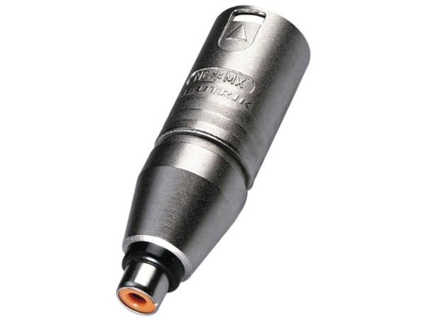 Neutrik NTR-NA2MPMF, XLR, RCA, Sølv