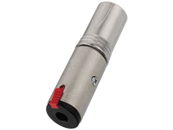 Neutrik NTR-NA3MJ, XLR, 1/4", Sølv