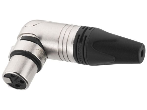 Neutrik NTR-NC3FRX, XLR, Sort, Sølv, Nickel, Polyamid, Polyoksymetylen (POM), Polyurethan, Zink-stål, UL 94 HB, IEC 61076-2-103, IP 40, IEC 68-2-20...