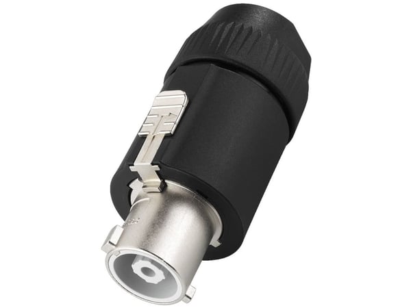 Neutrik NAC3FC-HC, powerCON, Svart, 250 V, 32 A, VDE, UL, cUL, JET