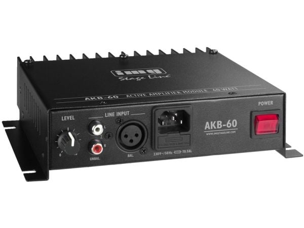 Monacor AKB-60, 1.0 kanaler, 0,1%, 80 dB, 20000 O, 15 - 50000 Hz, 230 V