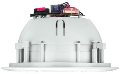 Monacor EDL-65TW, 2-veis, 1.0 kanaler, Koblet med ledninger (ikke trådløs), 30 W, 50 - 20000 Hz, Hvit