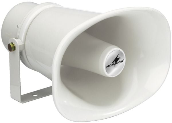 Monacor IT-115, Seinäkiinnitteinen, 15 W, 108 dB, 280 - 12500 Hz, Valkoinen, 225 mm