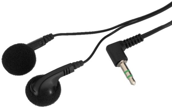 Monacor SE-20, Hodetelefoner, In-ear, Musikk, Svart, 1,2 m, Koblet med ledninger (ikke trådløs)