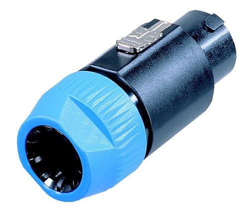 Neutrik NTR-NL8FC, Svart, Blå, Messing, Polyamid, Sinkstål, UL,CSA, UL 94 HB, IEC 68-2-20, 35,4 mm, 85 mm, 35,4 mm