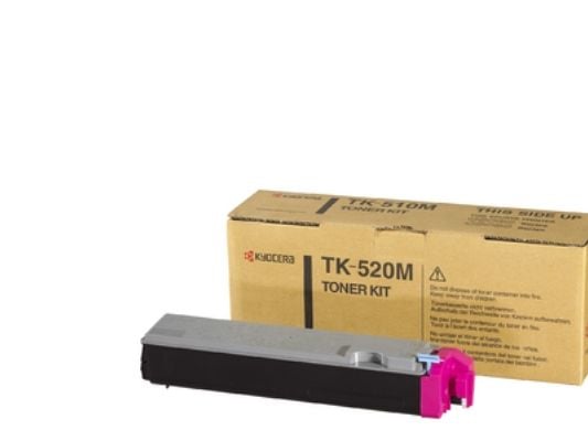 Kyocera TK 520M - Magenta - original - tonerpatron - for FS-C5015N