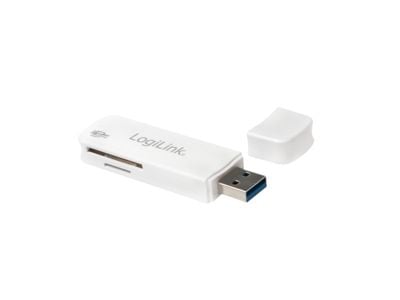 LogiLink CardReader USB 3.0 - Kortleser (SD, microSD, SDHC, microSDHC, SDXC, microSDXC) - USB 3.0