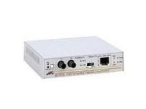 Allied Telesis AT MC101XL - Fibermedieomformer - 10Mb LAN - 100Base-FX, 100Base-TX - RJ-45 / ST flermodus - opp til 2 km - 1310 nm