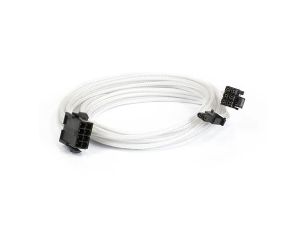 Phanteks - Strømforlengelseskabel - 8-pins PCIe-strøm (6+2) (hunn) til 8-pins PCIe-strøm (hann) - 50 cm - svart
