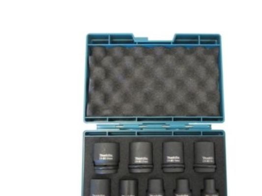 Makita - Impact socket set - 9 deler - 1/2" - firkantet - firkantet