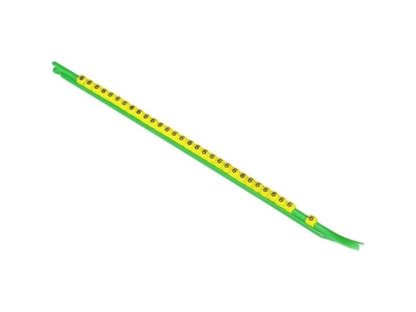 TE Connectivity 1768041-1, Svart, Gul, 300 styck, 1 mm, 1,4 mm