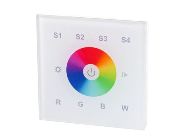 Synergy 21 LED-kontroller EOS 05 veggbryter AC RGBW