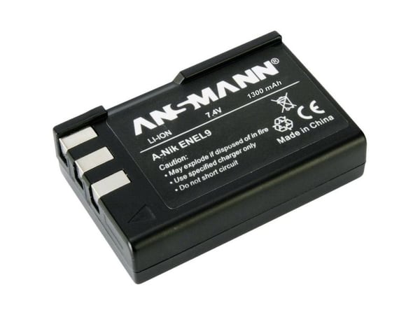 ANSMANN A-Nik EN EL 9 - Kamerabatteri - Li-Ion - Europa