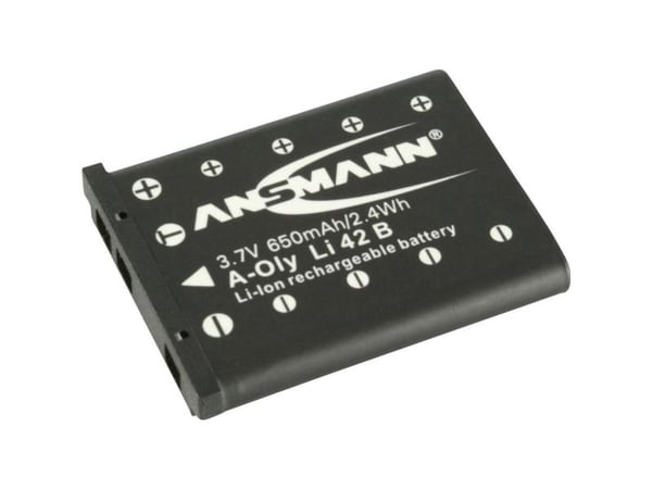 Ansmann A-Oly LI 42 B, 650 mAh, 3,7 V, Lithium-Ion (Li-Ion)