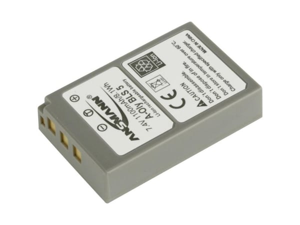 Ansmann A-Oly BLS 5, 1100 mAh, 7,4 V, Lithium-Ion (Li-Ion)