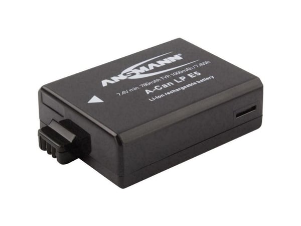Ansmann A-Can LP-E5, 1000 mAh, 7,4 V, Litiumioni (Li-Ion)