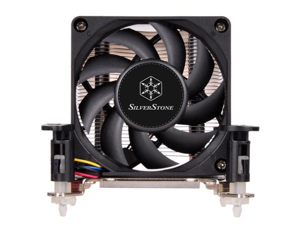 SilverStone Argon Series AR10-115XP - Prosessorkjøler - (for: LGA1156, LGA1155, LGA1150, LGA1151) - aluminium og kobber - 70 mm