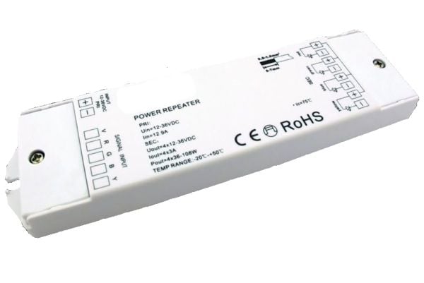 Synergy 21 LED-kontroller EOS 05 4-kanals repeater