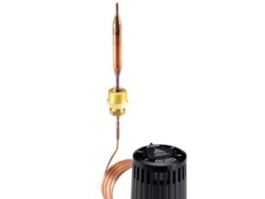 Rums-/förmonterad termostat 25–65°C RAVK/VMA kvs 1,6