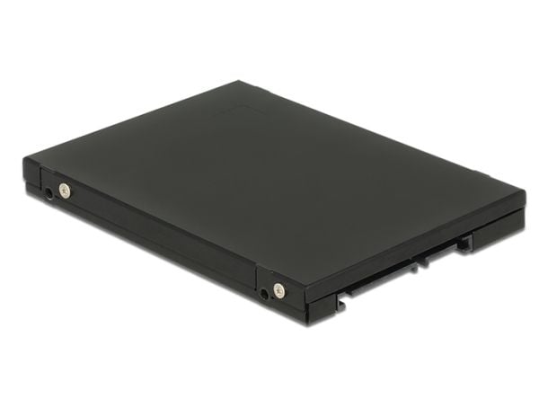 Delock 2,5" Converter SATA 22 pins > 1 x M.2 nøkkel B + 1 x mSATA - 9.5 mm - Lagringskontroll - mSATA, M.2 - M.2 Card / mSATA - SATA 6Gb/s