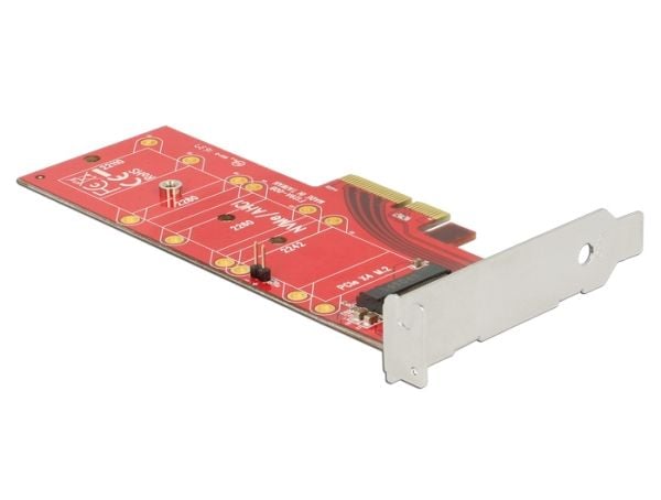 Delock PCI Express x4 Card > 1 x internal NVMe M.2 Key M 110 mm with heat sink - Diskkontroller - 1 Kanal - M.2 Card - PCIe 3.0 x4