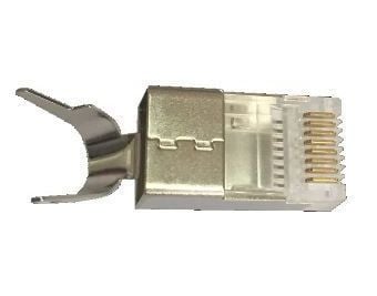 MicroConnect Modular Plug - Verkkoliitin - RJ-45 (uros) - SFTP - CAT 7 - kiinteä, monisäikeinen (10 kpl)