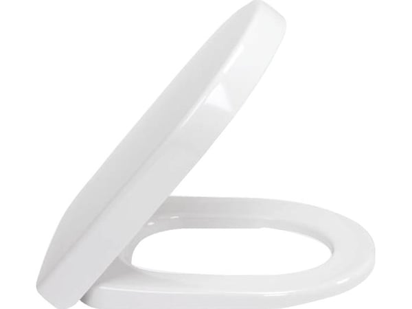 Villeroy & Boch 9M68S101, Pitkänomainen, Kova wc-istuin, Valkoinen, Ruostumaton teräs, Kertamuovi