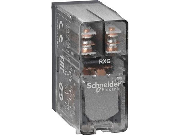 Schneider Electric RXG25BD, Läpinäkyvä, 24 V, IP40 CSA C22.2 No 14 IEC 61810-1 UL 508 EAC, 1250 VA, 5 A, 18 g