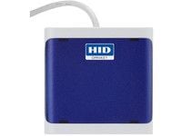 HID OMNIKEY 5022 - SMART-kortleser - USB 2.0 - lysegrå, mørk blå