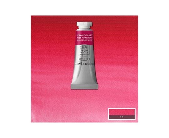 Akvarell/proff. 14 ml Permanent Rose 502