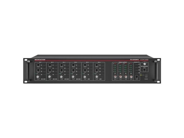 Monacor PA-6040MPX, Sort