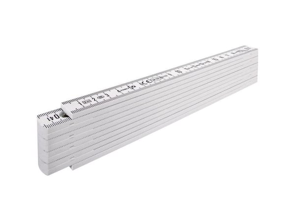 Sammenleggbar plastlinjal STABILA 1107 2 m