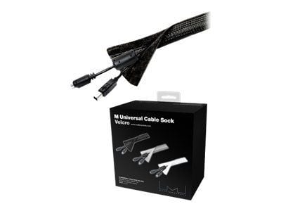 Multibrackets M Universal Cable Sock Touch Fastener - Kabelordner - svart