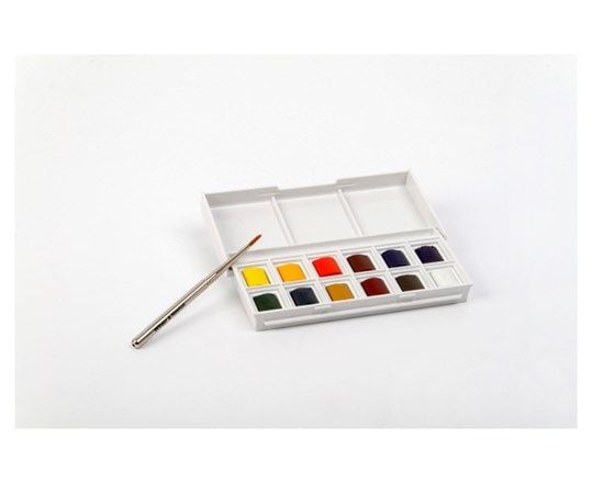 Akvarelsæt Winsor & Newton - Cotman Water Col sketchers pocket box