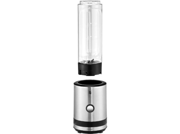 WMF KITCHENminis smoothie-to-go bordbatteri 0,6l 300W sort - blandebatteri i rustfritt stål (0416500011)