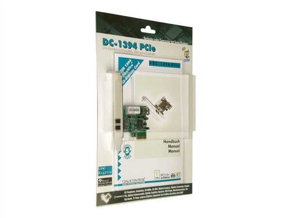 Dawicontrol DC-1394 PCIe - Videofangstadapter - PCIe