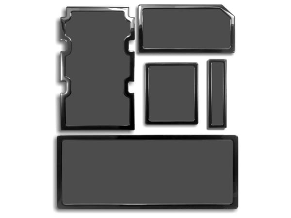 DEMCiflex DF0483, Pölysuodatin, Musta, Corsair Obsidian 750D, 5 kpl DEMCiflex DF0483, Pölysuodatin, Musta, Corsair Obsidian 750D, 5 kpl