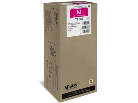Epson T9733 - 192.4 ml - XL-storlek - magenta - original - bläckpatron - för WorkForce Pro WF-C869R, WF-C869RD3TWFC, WF-C869RDTWF, WF-C869RDTWFC
