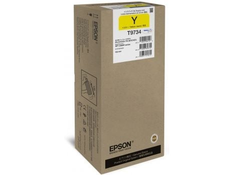 Epson T9734 - 192.4 ml - XL-storlek - gul - original - bläckpatron - för WorkForce Pro WF-C869R, WF-C869RD3TWFC, WF-C869RDTWF, WF-C869RDTWFC