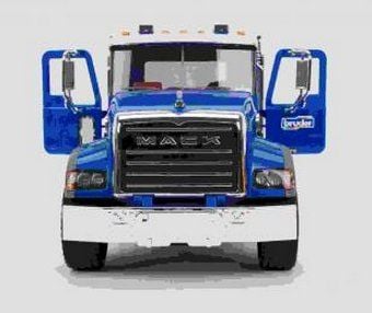 BRUDER - MACK Granit lastbil med tippbar lastbil