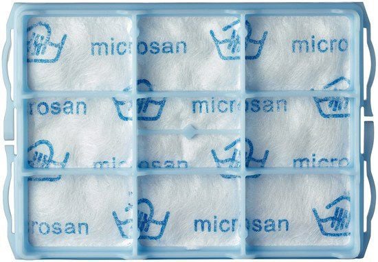 Siemens VZ01MSF, Suodatin, Sininen, Valkoinen, Fleece, 15 mm, 185 mm, 220 mm