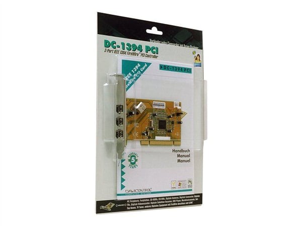 Dawicontrol DC-1394 PCI - Videokapningsadapter - PCI