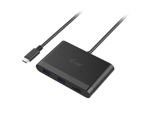 i-Tec USB-C HDMI and USB Adapter with Power Delivery Function - Dokkingstasjon - USB-C / Thunderbolt 3 - HDMI