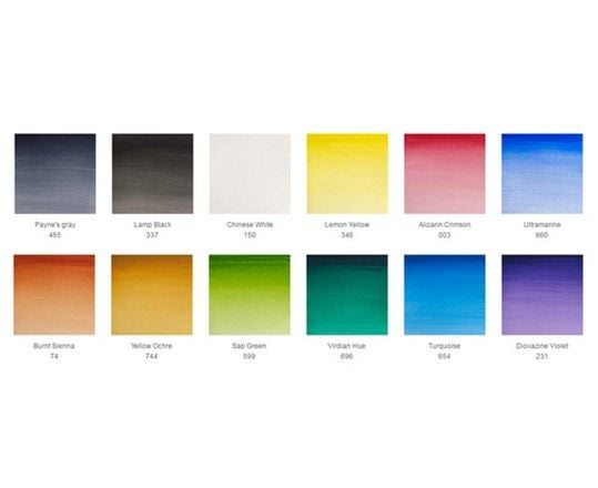 Winsor & Newton 0390658, Multi, 12 kpl