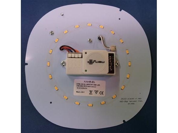 UTIN 220 10W/830LED retrofit el-udstyr + sensor, STANDARD