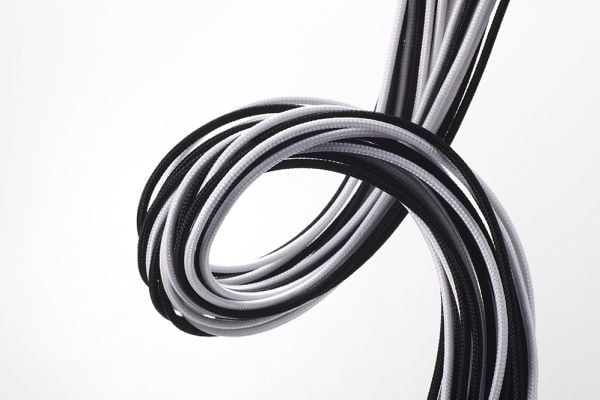 Phanteks Extension Cables Combo, 0,5 m, Suora, Suora, Musta, Valkoinen, Emolevy, RoHS