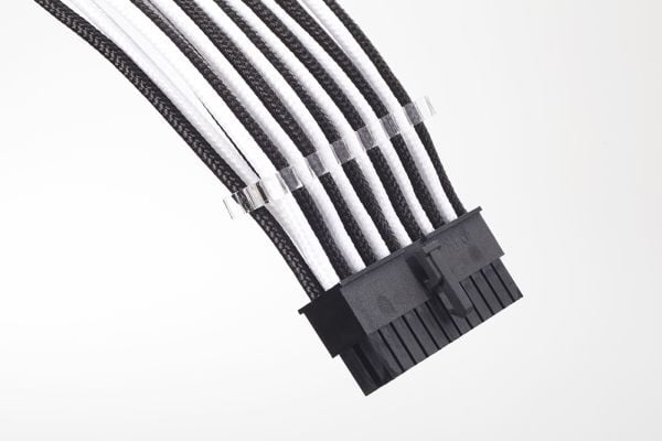 Phanteks Extension Cables Combo, 0,5 m, Suora, Suora, Musta, Valkoinen, Emolevy, RoHS