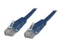 MicroConnect - Nettverkskabel - RJ-45 (hann) til RJ-45 (hann) - 1.5 m - UTP - CAT 5e - med støvel - blå