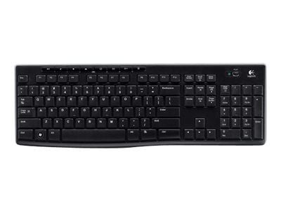 Logitech Wireless Keyboard K270 - Tastatur - trådløs - 2.4 GHz - Fransk